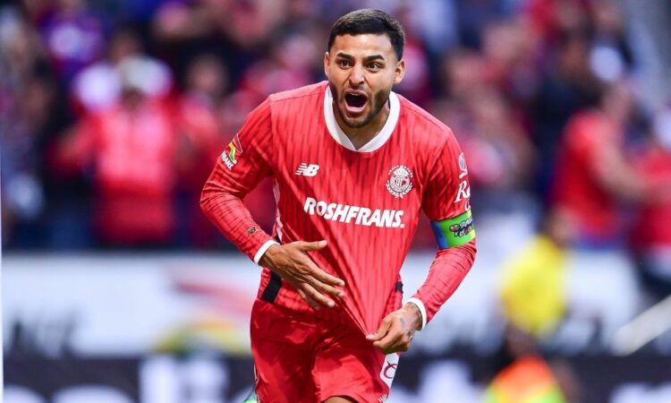Alexis Vega se somete a cirugía de rodilla y será baja de cuatro a seis semanas con Toluca