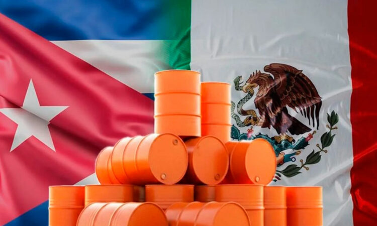 México exportó más de 17 millones de barriles de petróleo a Cuba en el segundo semestre de 2025