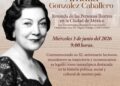 Homenaje a Amalia González Caballero en la Ciudad de México