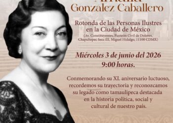 Homenaje a Amalia González Caballero en la Ciudad de México