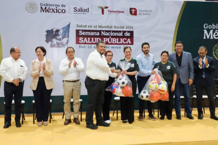 Tamaulipas lanza más de 123 mil acciones en Semana Nacional de Salud 2026