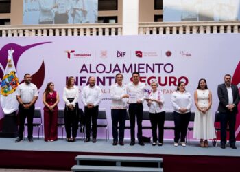 Américo Villarreal lanza Alojamiento Infantil Seguro en Tamaulipas