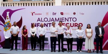 Américo Villarreal lanza Alojamiento Infantil Seguro en Tamaulipas