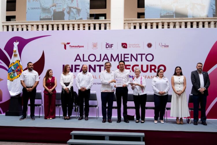 Américo Villarreal lanza Alojamiento Infantil Seguro en Tamaulipas