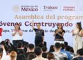 Becarios obligados a asistir a mitin de Sheinbaum en Veracruz