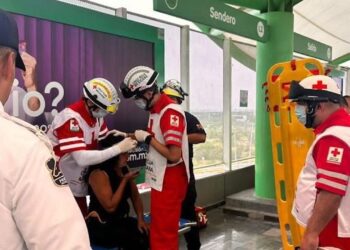 Mujer agredida en el Metro de Monterrey; detienen al agresor