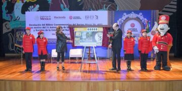 Lotería Nacional lanza billete conmemorativo por 75 años de la FCPyS